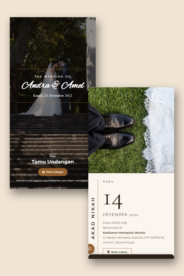 Pratinjau tema rustic